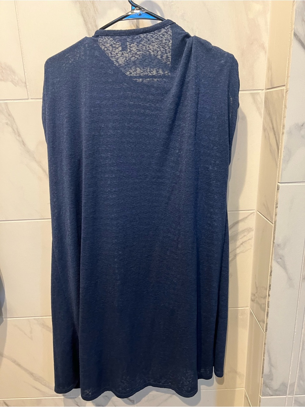 Time and Tru women's 2-in-1 Cardigan with Striped Tank $8 NEW - Picture 2 of 2